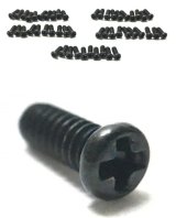 【ネコポス対応】KN企画/KN-DB03/オーバーフェンダー&エアロパーツ固定用ビス M1.2×3mm 黒 50個入り