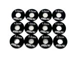 【ネコポス対応】KN企画/KN-HS05BK-B__KN-HS05SV-B/アルミホイールスペーサーType-2セット 0.5/1.0/2.0mm厚
