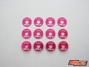 画像5: 【ネコポス対応】KN企画/KN-HS05BK-A__KN-HS05SV-A/アルミホイールスペーサーType-2セット 0.5/1.0/2.0mm厚