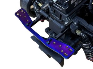 画像4: 【ネコポス対応】KN企画/KN-RDX04/【RC926】64チタン【焼き色付き】リアボディマウント RDX用