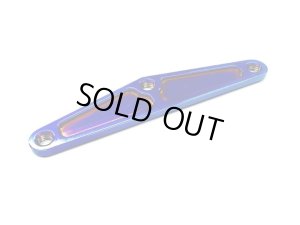 画像2: 【ネコポス対応】KN企画/KN-RDX05/【RC926】64チタン【焼き色付き】フロントバンパープレート RD/SD等用