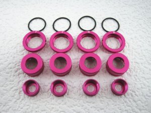 画像5: 【ネコポス対応】KN企画/KN-TO02BK-A__KN-TO02SV-A/TRFダンパー用 カラーチェンジキット