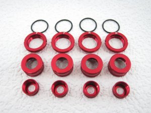 画像7: 【ネコポス対応】KN企画/KN-TO02BK-A__KN-TO02SV-A/TRFダンパー用 カラーチェンジキット