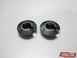 画像3: 【ネコポス対応】KN企画/KN-TO06BK-A__KN-TO06SV-A/TRFダンパー用 アルミスプリングカップ 1mmダウン