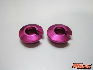 画像6: 【ネコポス対応】KN企画/KN-TO06BK-A__KN-TO06SV-A/TRFダンパー用 アルミスプリングカップ 1mmダウン