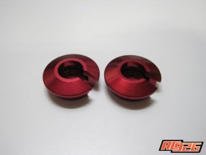 画像8: 【ネコポス対応】KN企画/KN-TO06BK-A__KN-TO06SV-A/TRFダンパー用 アルミスプリングカップ 1mmダウン