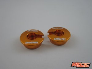 画像2: 【ネコポス対応】KN企画/KN-TO10BK-A__KN-TO10SV-A/TRFダンパー用 アルミスプリングカップ 2mmダウン