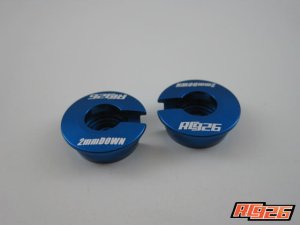 画像4: 【ネコポス対応】KN企画/KN-TO10BK-A__KN-TO10SV-A/TRFダンパー用 アルミスプリングカップ 2mmダウン