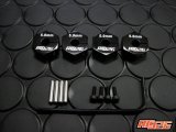 【ネコポス対応】KN企画/KN-WH07BK-B__KN-WH07SV-B/アルミクランプ式ホイールハブ(5mm厚) 4個入り