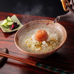 画像1: 勝喜梅/L20121/梅干専門店の贅沢山椒だし茶漬け 紀州南高梅添え(1袋)