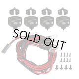 【ネコポス対応】EAGLE(イーグル)/LED-18REC-P1-WI/オフロードLEDライト・長方形タイプ白:BEC電源(4.8-6.0V)用
