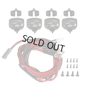 画像1: 【ネコポス対応】EAGLE(イーグル)/LED-18REC-P1-WI/オフロードLEDライト・長方形タイプ白:BEC電源(4.8-6.0V)用
