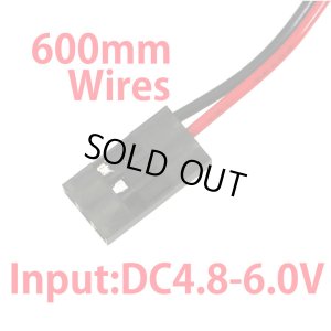 画像4: EAGLE(イーグル)/LED-18ROU-N-BW/ルーフキャリアー・ラウンドタイプ黒ネット白LED:電源(4.8-6.0V)用