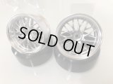 【ネコポス対応】LAB/LW-0206MC_LW-0208MC/WORK GNOSIS HR201 WHEEL マットクローム 2本入