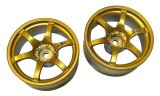 【ネコポス対応】LAB/LWT-0408G/gram LIGHTS 57D Sports ホイル トラクションtype(オフセット8/ゴールドメタル)2本入