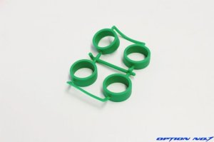 画像5: 【ネコポス対応】OPTION No.1(オプションNo.1)/M4-TY001/M4レーシングタイヤ(中径/内径20.5mm厚み2.0mm)4個入