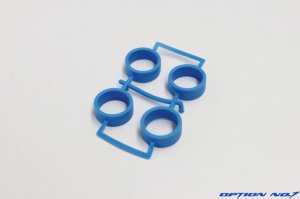 画像6: 【ネコポス対応】OPTION No.1(オプションNo.1)/M4-TY001/M4レーシングタイヤ(中径/内径20.5mm厚み2.0mm)4個入