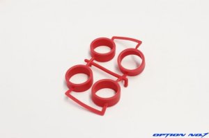 画像7: 【ネコポス対応】OPTION No.1(オプションNo.1)/M4-TY001/M4レーシングタイヤ(中径/内径20.5mm厚み2.0mm)4個入