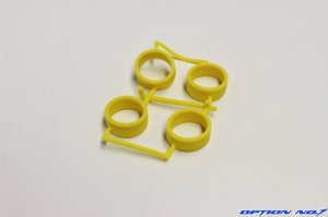 画像4: 【ネコポス対応】OPTION No.1(オプションNo.1)/M4-TY001/M4レーシングタイヤ(中径/内径20.5mm厚み2.0mm)4個入