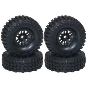 画像1: EAGLE(イーグル)/MINI-Z4X4-21P1U/SP54mm クローラータイヤ&ホイルセット:MINI-Z4X4-21用