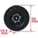 画像4: EAGLE(イーグル)/MINI-Z4X4-21P1U/SP54mm クローラータイヤ&ホイルセット:MINI-Z4X4-21用 (4)