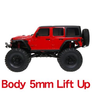 画像4: 【ネコポス対応】EAGLE(イーグル)/MINI-Z4X4-23U05/ALボディ&バンパーリフトアップセット5mmUP:MINI-Z 4X4ラングラー用