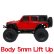 画像4: 【ネコポス対応】EAGLE(イーグル)/MINI-Z4X4-23U05/ALボディ&バンパーリフトアップセット5mmUP:MINI-Z 4X4ラングラー用 (4)