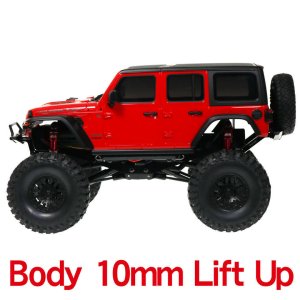 画像4: 【ネコポス対応】EAGLE(イーグル)/MINI-Z4X4-23U10/ALボディ&バンパーリフトアップセット10mmUP:MINI-Z 4X4ラングラー用