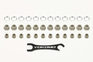 画像1: 【ネコポス対応】YOKOMO(ヨコモ)/MS-B60A12/ハードコート サスペンションボール セット(12セット/1台分)