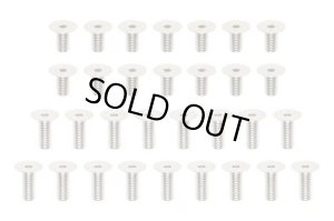 画像1: 【ネコポス対応】YOKOMO(ヨコモ)/MS-SSA20/MS2.0 アルミシャーシ専用 高精度切削 スチール製 スクリューセット(120 度/31 本入)