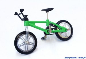 画像1: OPTION No.1(オプションNo.1)/NO-2320073-GR/1/10 BMXバイク・グリーン