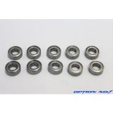 【ネコポス対応】OPTION No.1(オプションNo.1)/NO-BB1260-10-A/ボールベアリング1260サイズ(12×6×4mm)10個入
