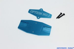 画像1: 【ネコポス対応】OPTION No.1(オプションNo.1)/NO-M40006BL/ミニ四駆用モーターブレークインスタンド（ブルー）