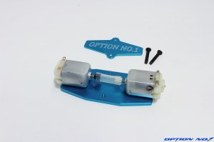 画像2: OPTION No.1(オプションNo.1)/NO-M40007RE/ミニ四駆用モーターブレークインスタンド（レッド）＋パワーステーション