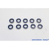 【ネコポス対応】OPTION No.1(オプションNo.1)/NO-RS1060-10-A/ラバーシールボールベアリング1060(10×6×3mm)10個入
