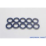 【ネコポス対応】OPTION No.1(オプションNo.1)/NO-RS1510-10-A/ラバーシールボールベアリング1510(15×10×4mm)10個入