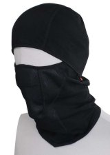 喜多(KITA)/NO3420-BLK/防風フェイスマスク(裏起毛) バラクラバ ヘルメット対応 (ブラック) フリーサイズ