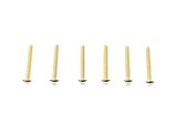 【ネコポス対応】スクエア(SQUARE)/NSR-315G/3×15ヘックスボタンビス(ゴールド)6個入