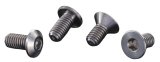 【ネコポス対応】AXON(アクソン)/NTC-B4-121/CNC チタニウムスクリュー(ローボタンヘッド) M4×12mm 4本入