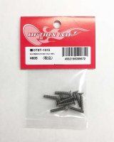 【ネコポス対応】OPTION No.1(オプションNo.1)/OTST-1315/チタン六角皿タッピングビスM3×15mm 10本入