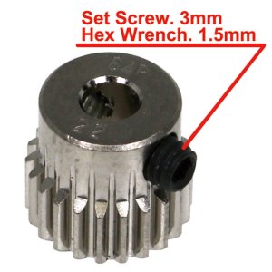 画像2: 【ネコポス対応】EAGLE(イーグル)/P6424U__P6437U/64P SPテーパーピニオンギヤ