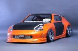 パンドラRC(Pandora RC)/PAB-3133/NISSAN   フェアレディ Z   Z34 クリアボディセット(未塗装)