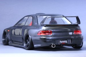 画像3: パンドラRC(Pandora RC)/PAB-3137/SUBARU  インプレッサ  22B  Sti クリアボディセット(未塗装)