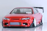 パンドラRC(Pandora RC)/PAB-3148/NISSAN  シルビア S15 クリアボディセット(未塗装)