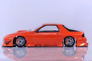 画像2: パンドラRC(Pandora RC)/PAB-3160/MAZDA RX-7 FC3S クリアボディセット(未塗装)