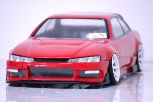 画像1: パンドラRC(Pandora RC)/PAB-3172/NISSAN シルビア S14後期 クリアボディセット(未塗装)