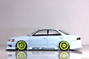 画像2: パンドラRC(Pandora RC)/PAB-3173/Toyota マークII JZX90  クリアボディセット(未塗装)