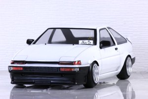 画像1: パンドラRC(Pandora RC)/PAB-3178/Toyota AE86 スプリンタートレノ 3ドア クリアボディセット(未塗装)
