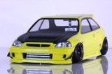 パンドラRC(Pandora RC)/PAB-3188/Honda シビック  EK9  TYPE-R クリアボディセット(未塗装)