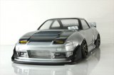 パンドラRC(Pandora RC)/PAB-3194/NISSAN  180SX  風神  クリアボディセット(未塗装)